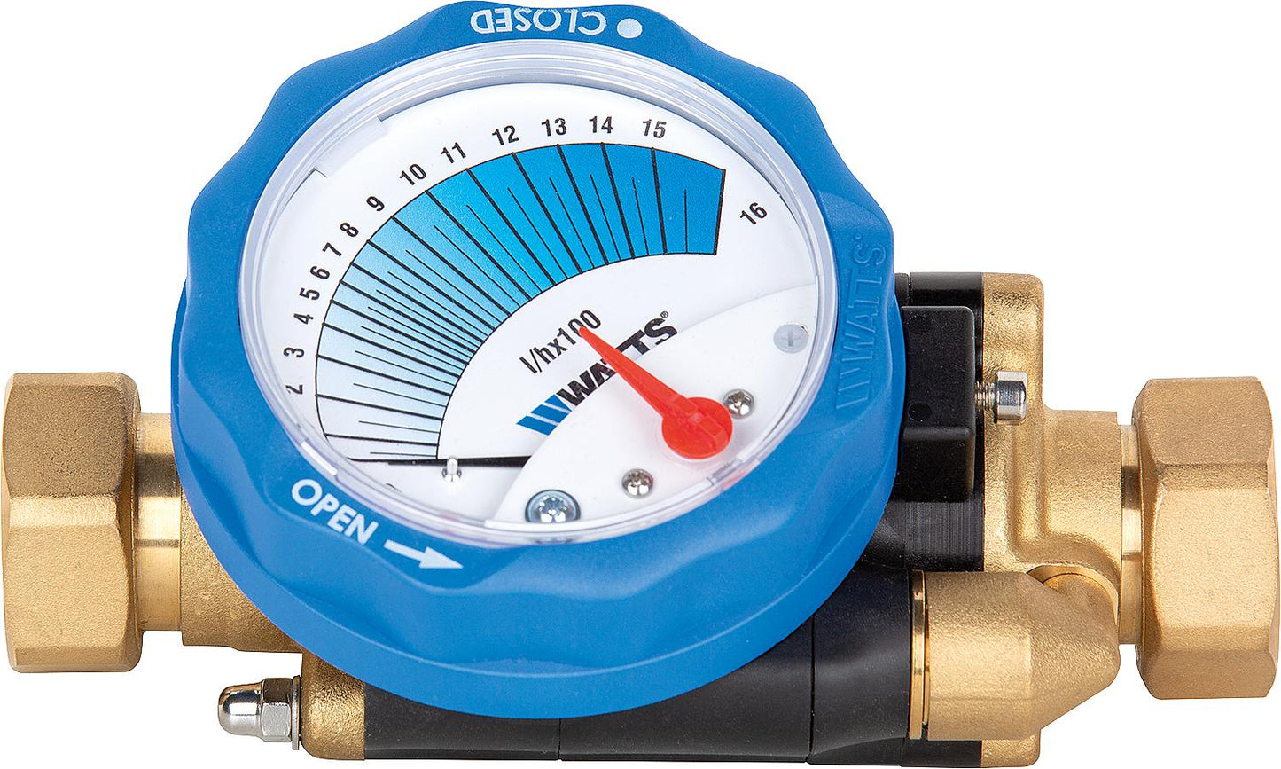 Valve d'équilibrage Watts série IDROSET CF DN15 (1/2") ÜWM