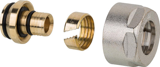 Eurocone compression fitting DN20 (3/4") x 14 x 2.0 mm, pack size = 2 pieces