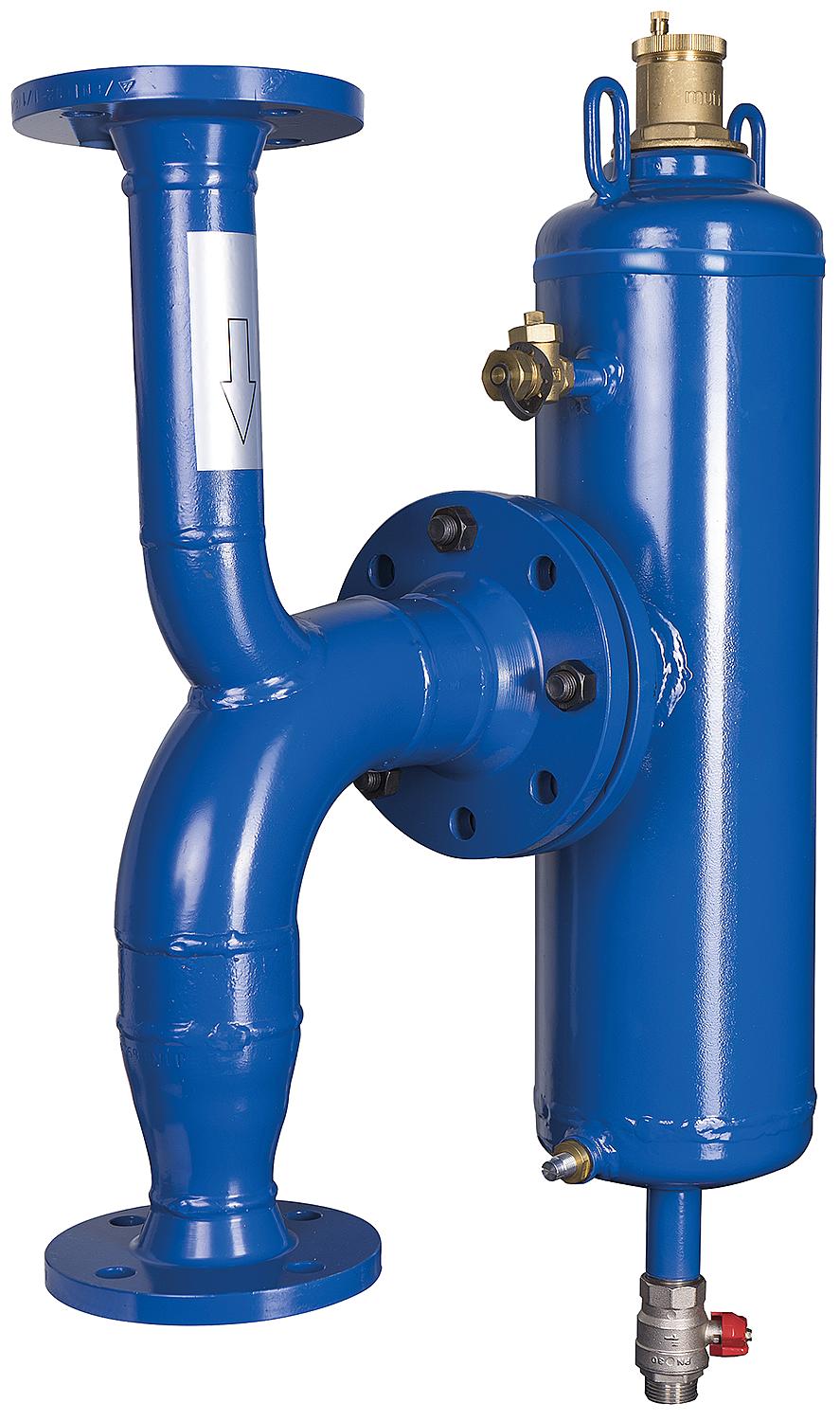 Schlamm- und Luftabscheider mit Magnet DF/DS/C DN50 Flansch