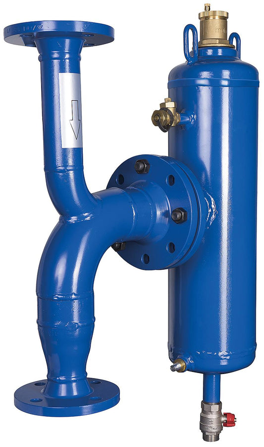 Schlamm- und Luftabscheider mit Magnet DF/DS/C DN50 Flansch