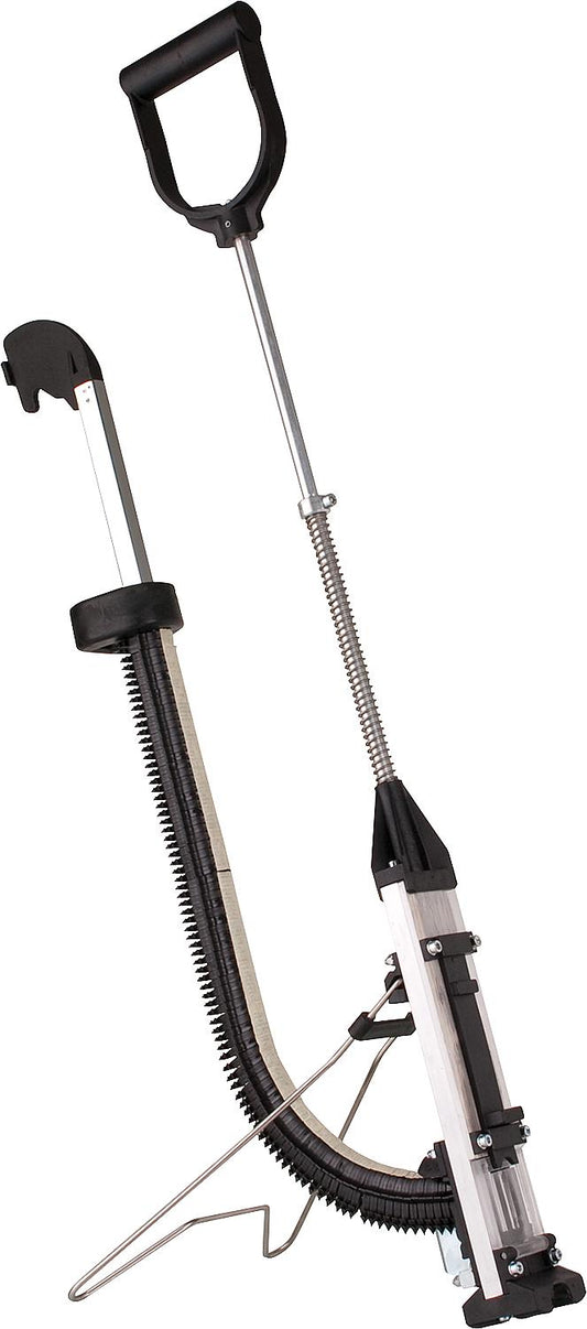 System stapler professional for retaining pin to clamping rail