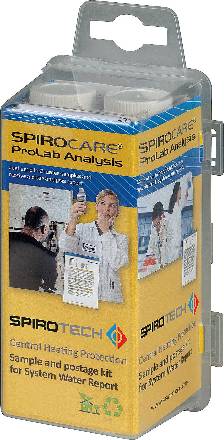 Analyseur d'eau SpiroCare ProLab : 2 flacons d'échantillon de 75 ml chacun