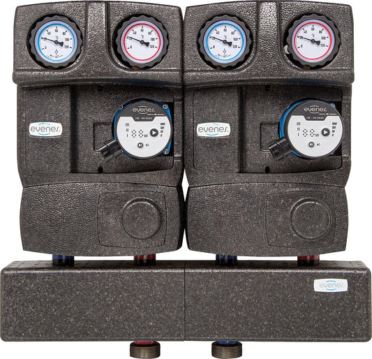 Module distribution group Evenes 2x direct circuit, DN25 (1")