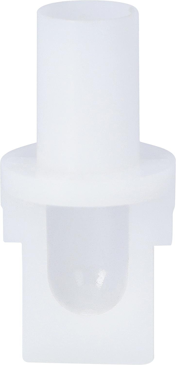 Flow guide for thermostatic valve body ONE