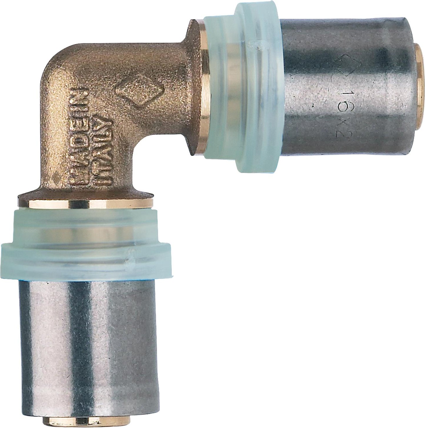 Press fitting for MSVR TH contour angle coupling 90°, 14x2 - 14x2mm