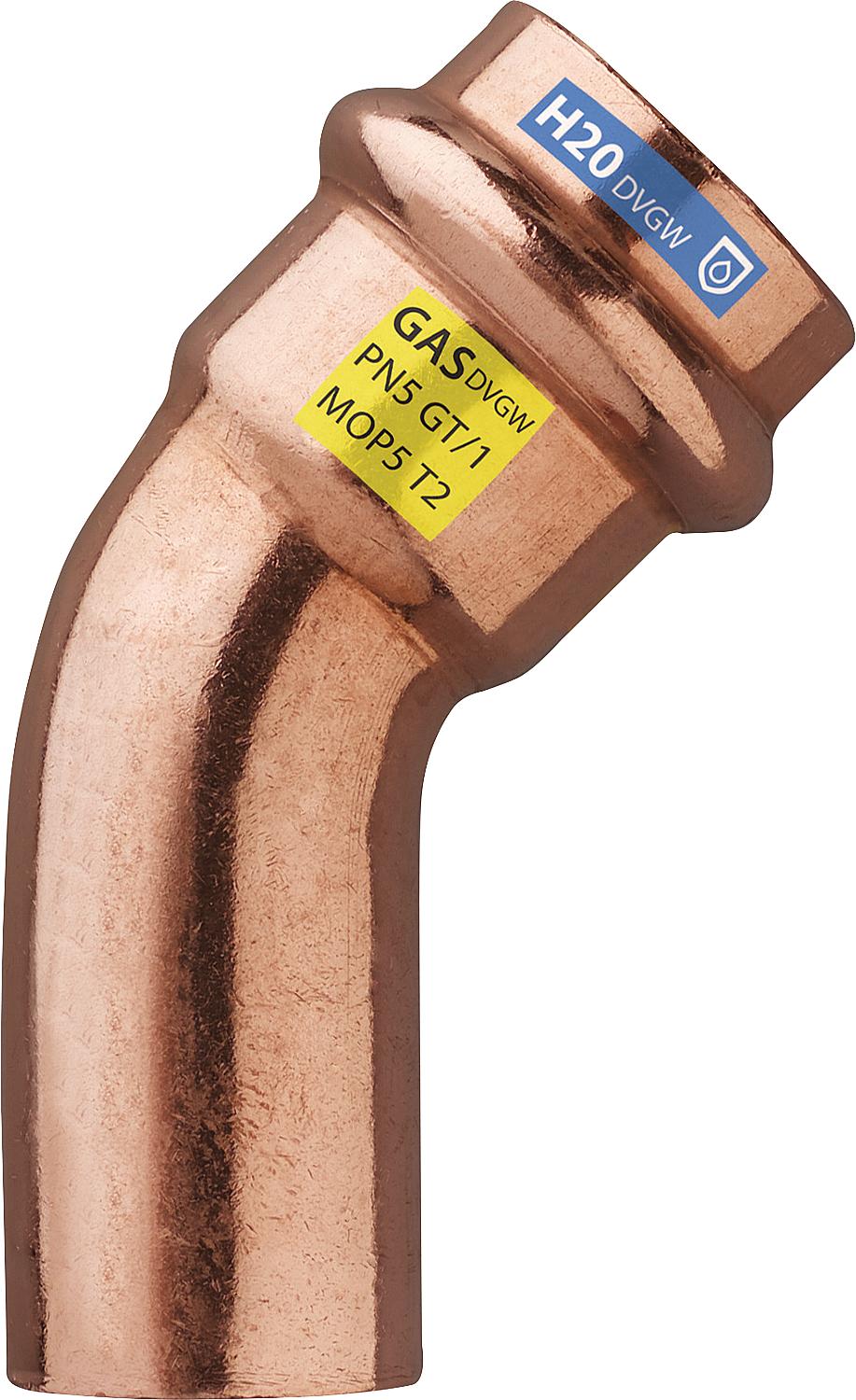 Frabopress combination V-contour bend 45° I/A 12mm