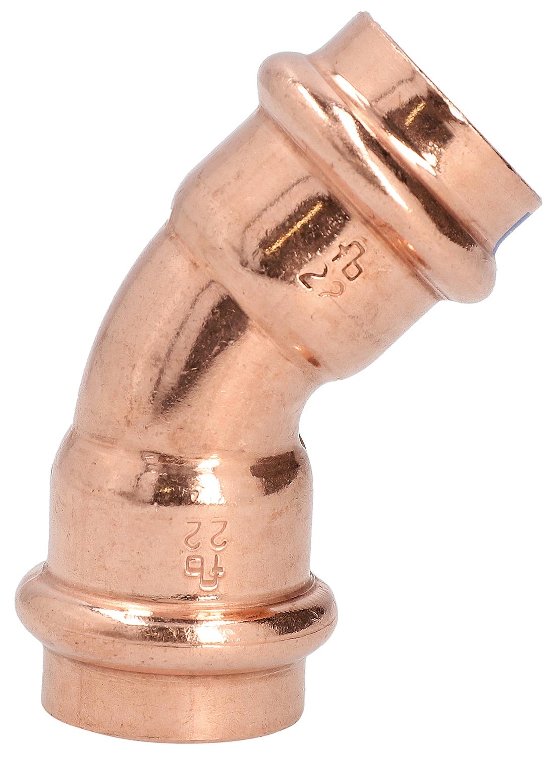 Frabopress combination V-contour bend 45° I/I 12mm