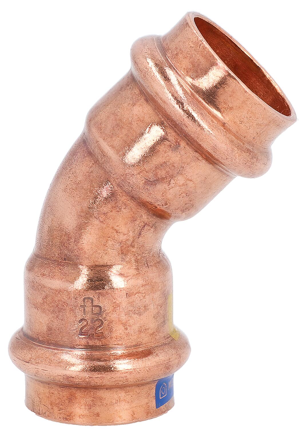 Frabopress combination V-contour bend 45° I/I 12mm