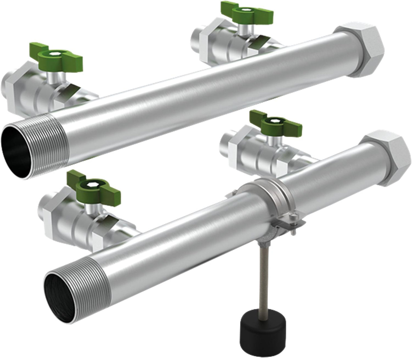 Inlet/pressure pipe set Grundfos DN25(1") pump/ DN40(1 1/2") system connection