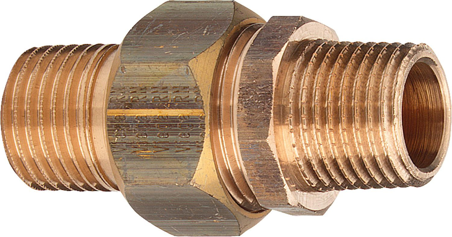 Red brass pipe fitting type 3344 conical sealing axa DN15(1/2")