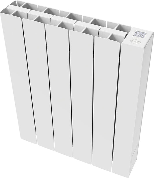 Aluminum electric radiator E-Blitz Core 1000Watt, RAL 9010