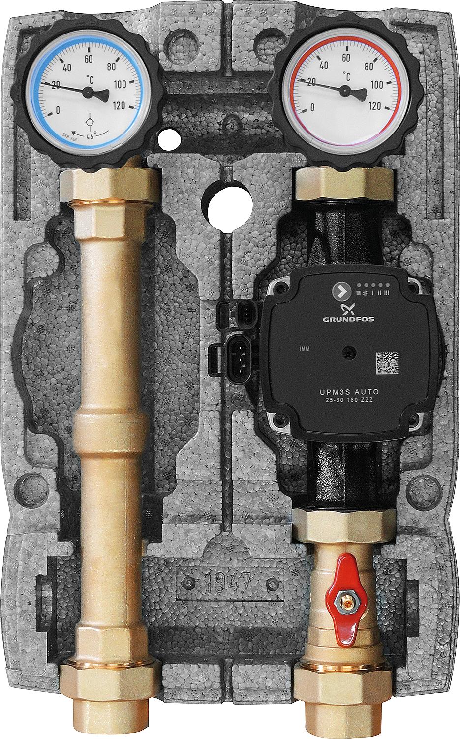 Circuit de chauffage Easyflow DN25 (1") non mélangé 