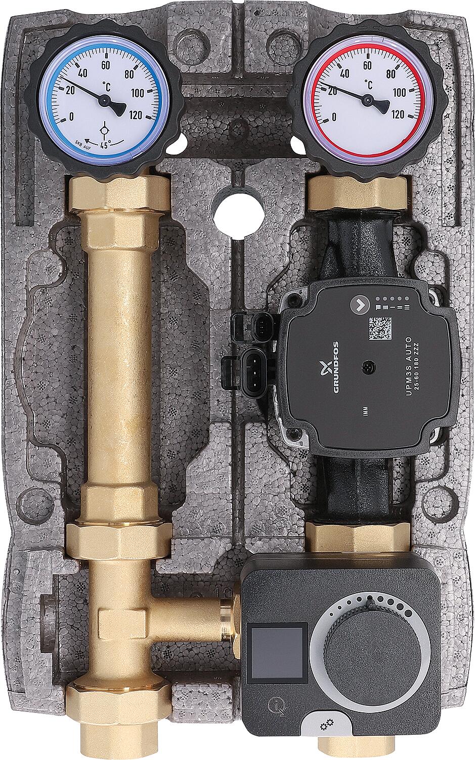 Heizkreisset Easyflow DN25(1")Konstantwert-Regelkreis elektronisch mit Mischermotor ACC30