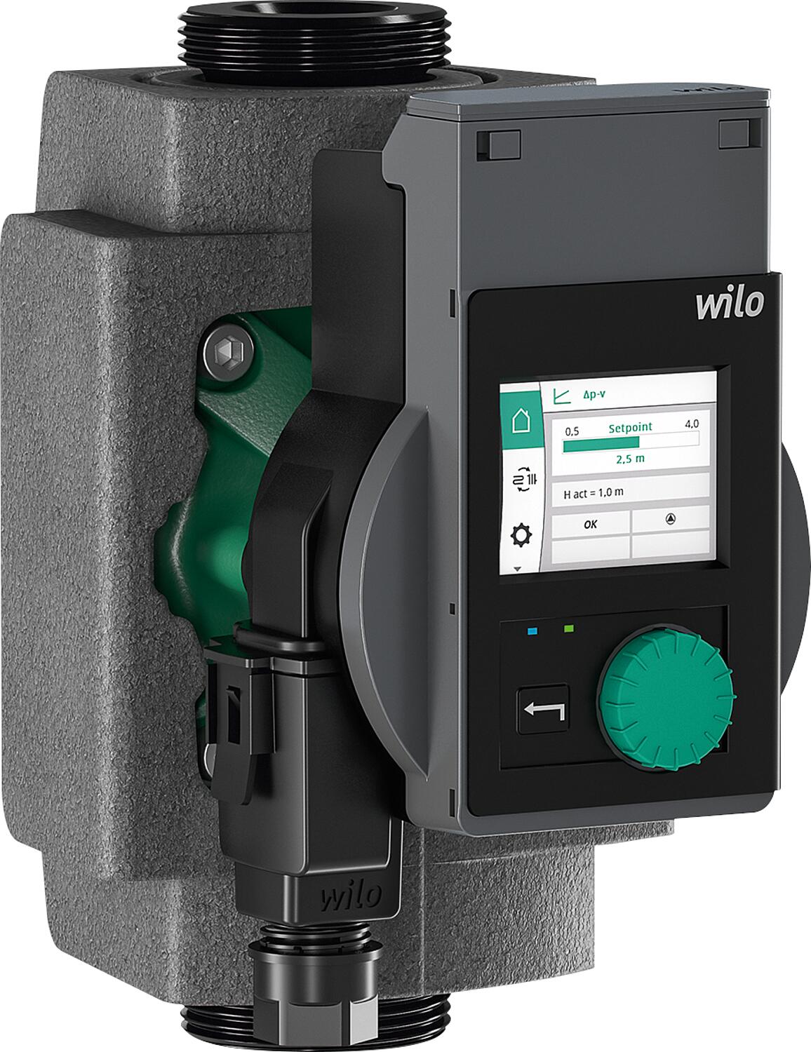 Wilo Stratos PICO plus circulation pump, 25/0.5-6-N, DN25(1"), G 1 1/2", stainless steel, installation length 180 mm