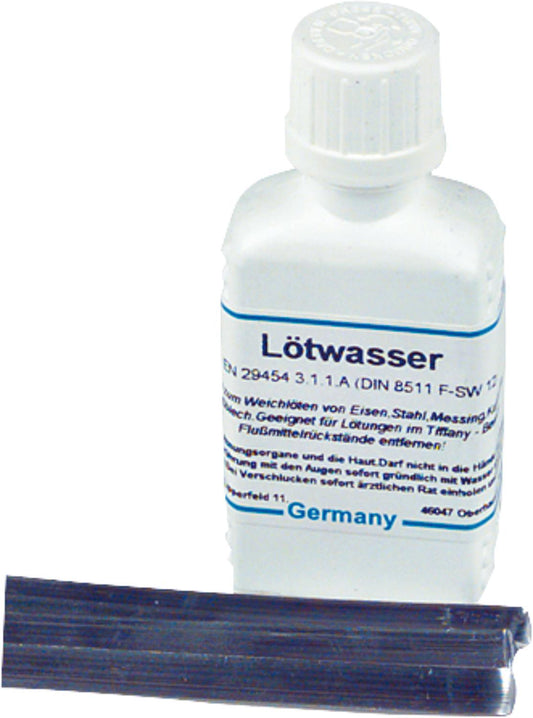 Roofing soft soldering set