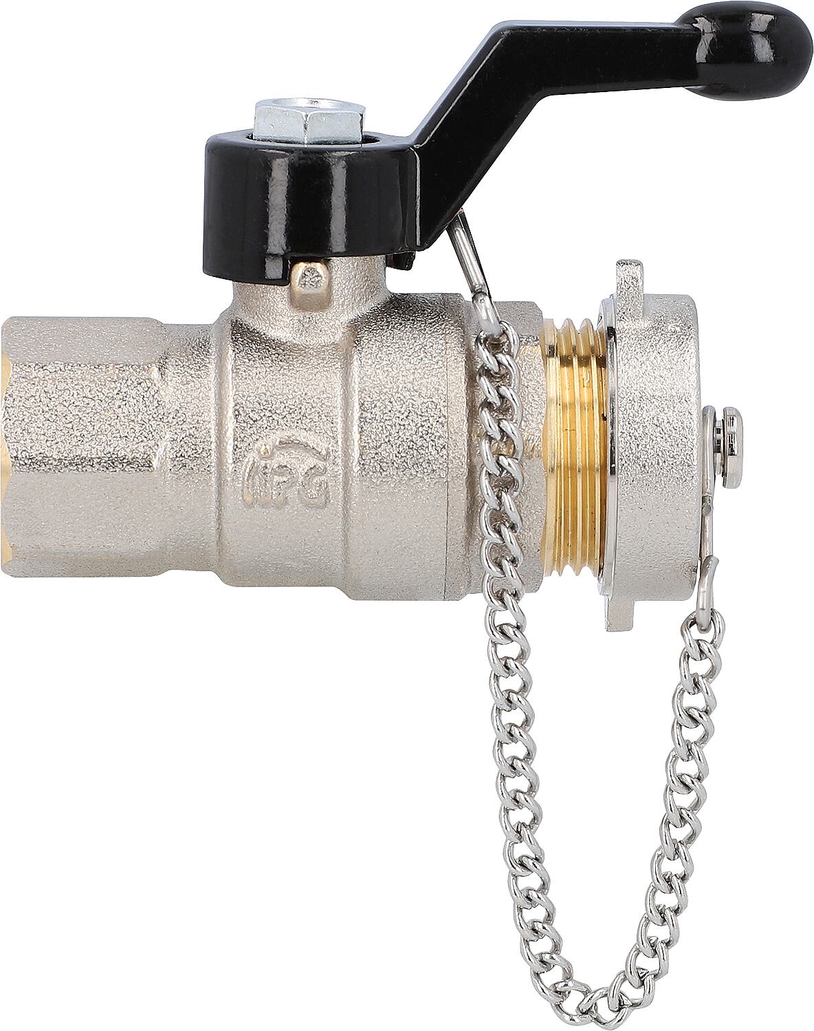 Kugelhahn mit Verschlusskappe