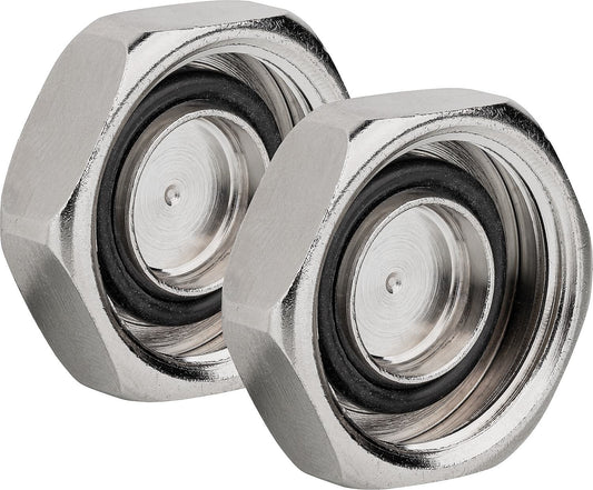 End cap with seal DN 20 (3/4") female thread, pack size = 2 pieces