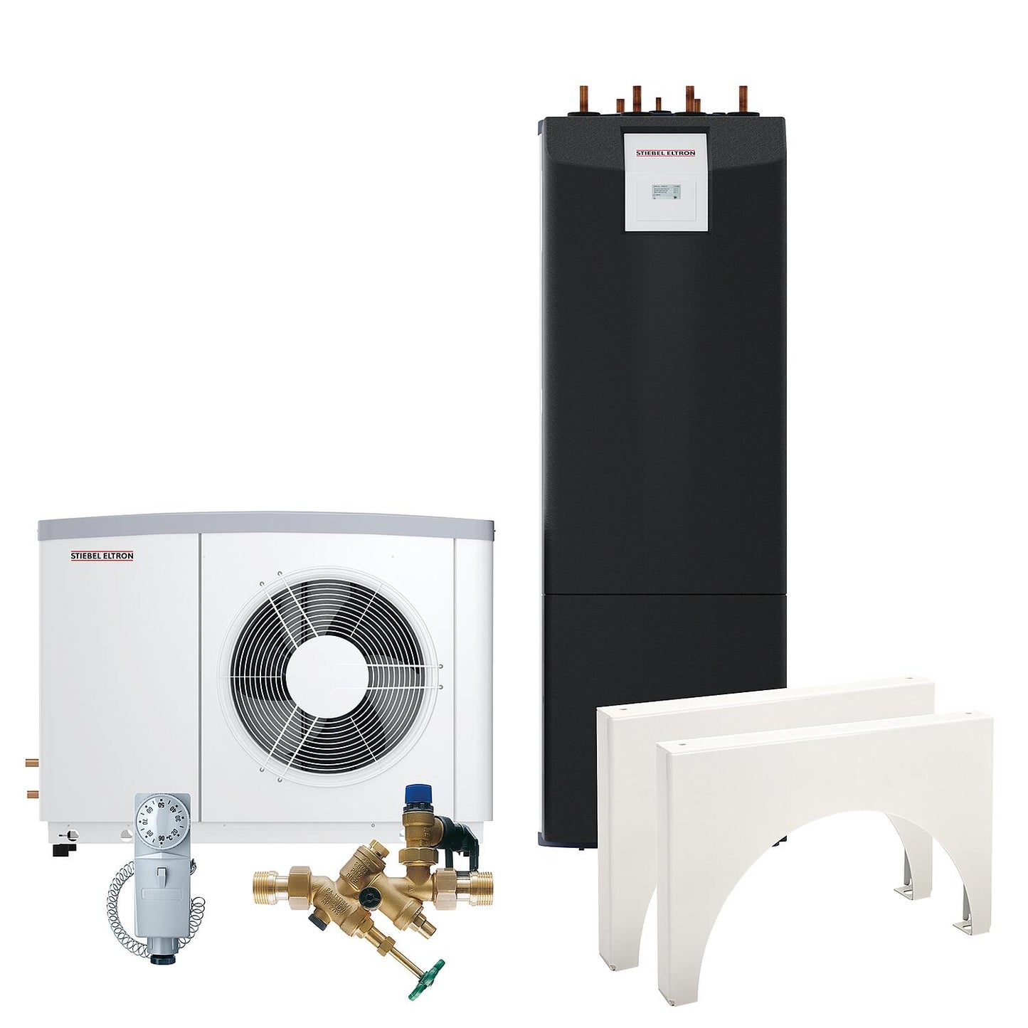 Air-to-water heat pump set "New building" WPL 17 ACS (R 410A), 5 - 10 kW
