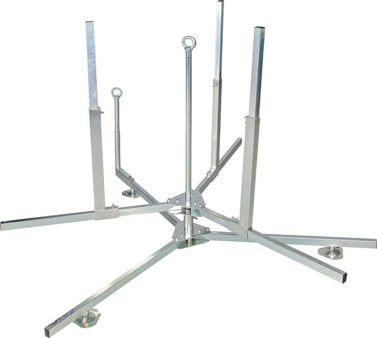 Pipe reel for underfloor heating pipe 140 x 140 x 86 cm