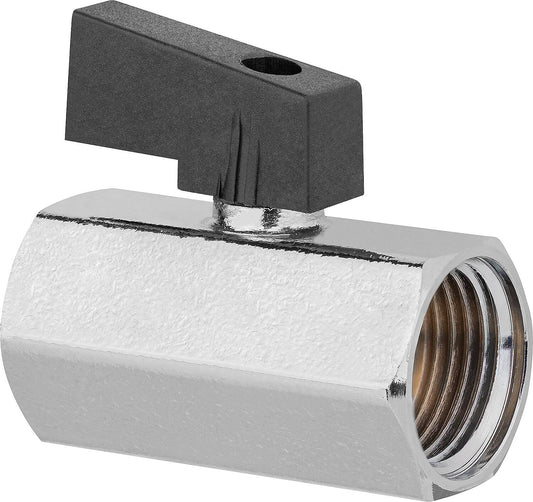 Mini-Kugelhähne mit kurzem Hebel IGxIG 1/2"