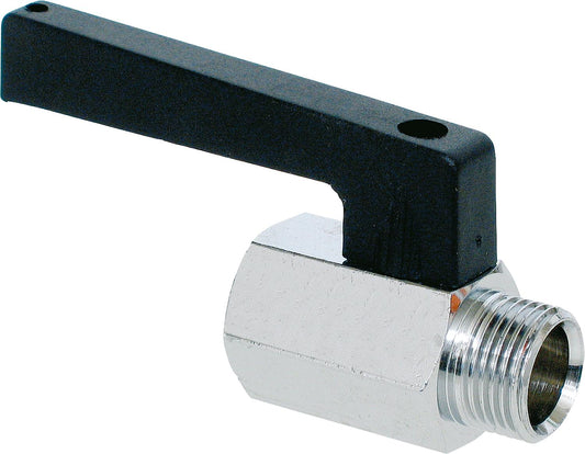 Mini-Kugelhahn, IG x AG, mit langem Hebel