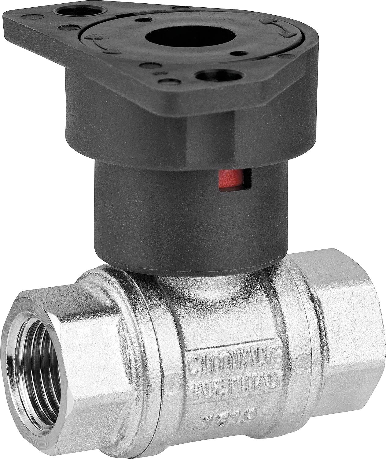 Valve + support EMV Classic 800-4 DN 25 1"
