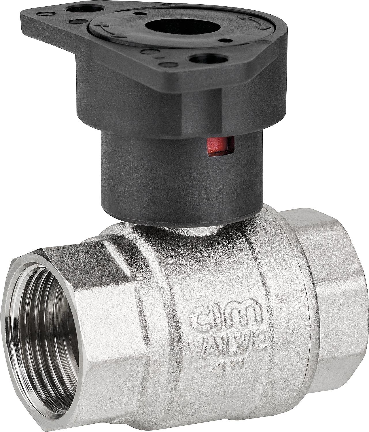 Valve + support EMV Classic 800-4 DN 25 1"