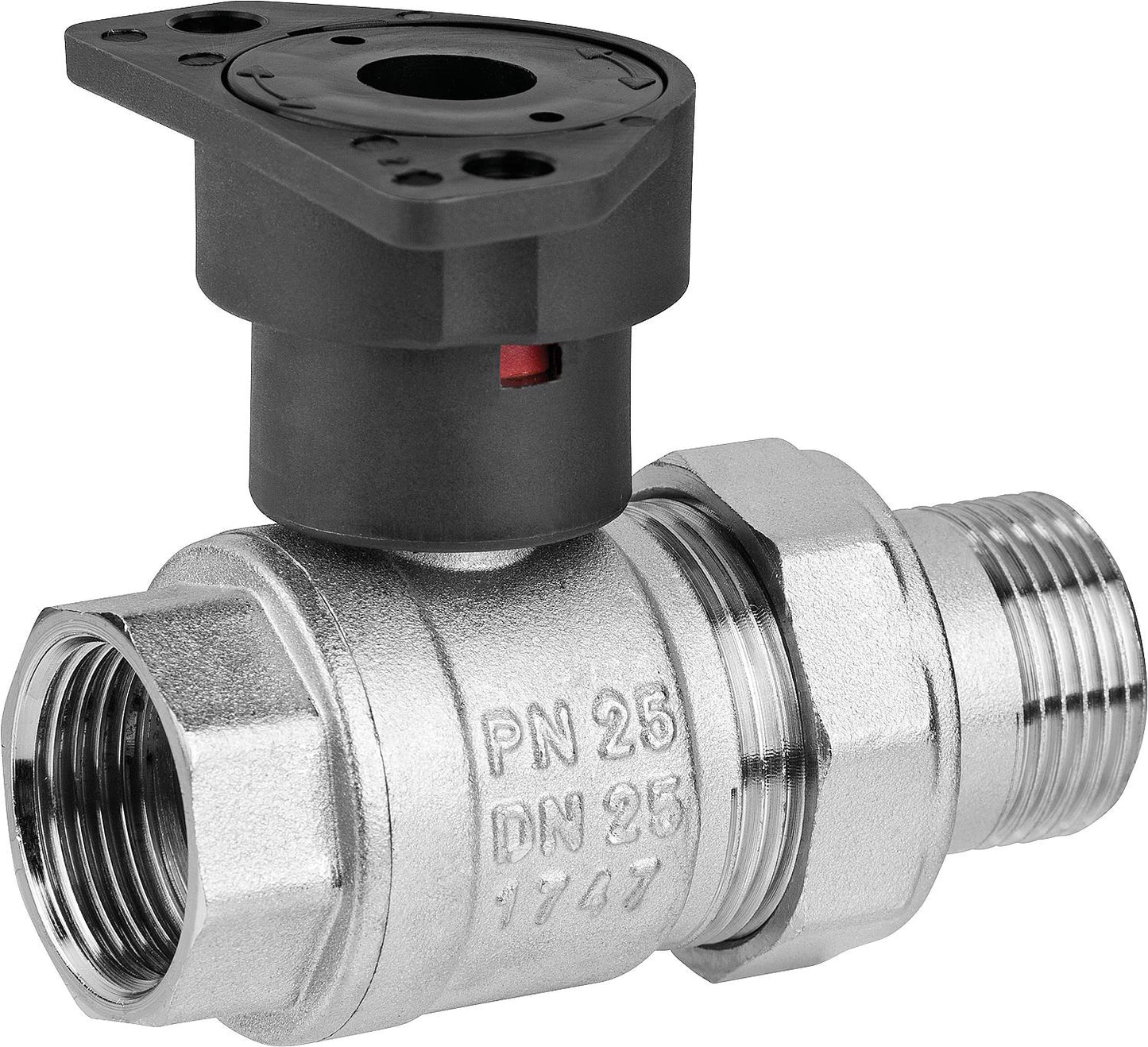Valve + support EMV Classic 800-4 DN 25 1"