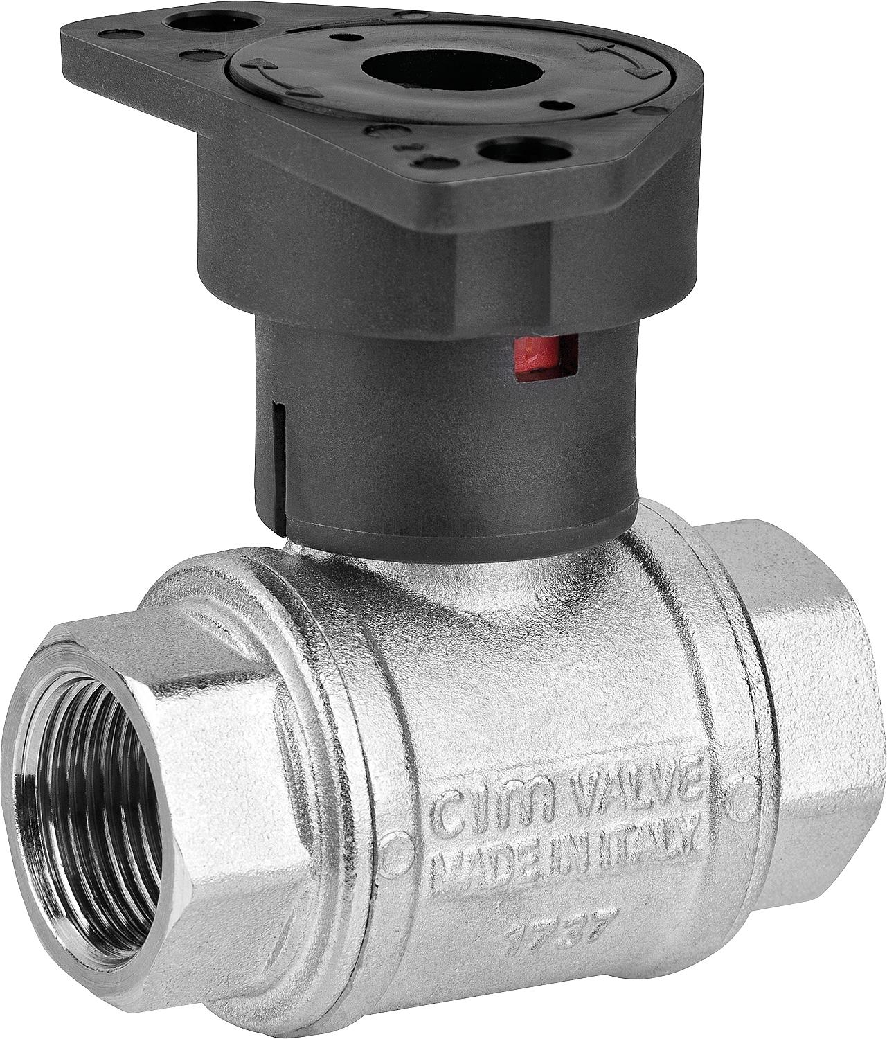 Valve + support EMV Classic 800-4 DN 25 1"