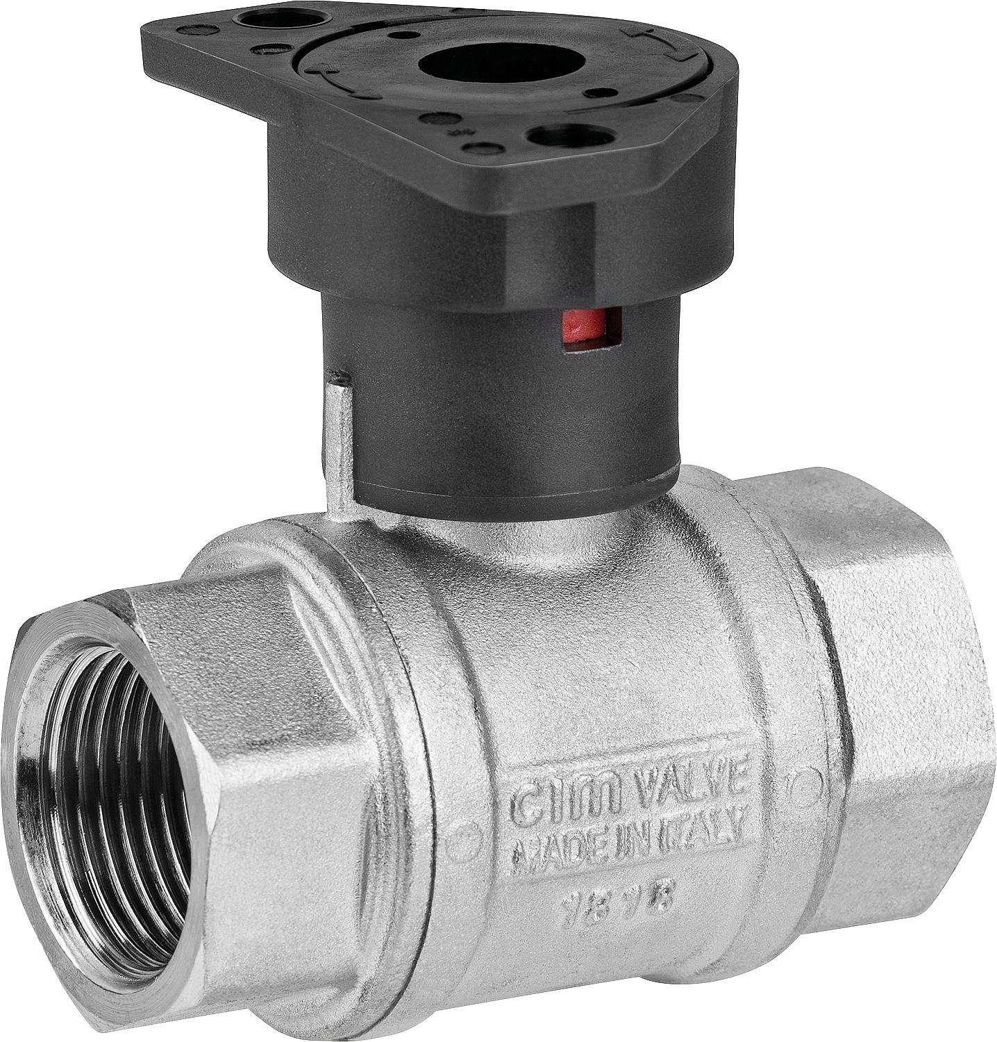 Valve + support EMV Classic 800-4 DN 25 1"