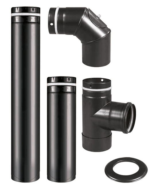 Ensemble de tuyau d'échappement, émaillé