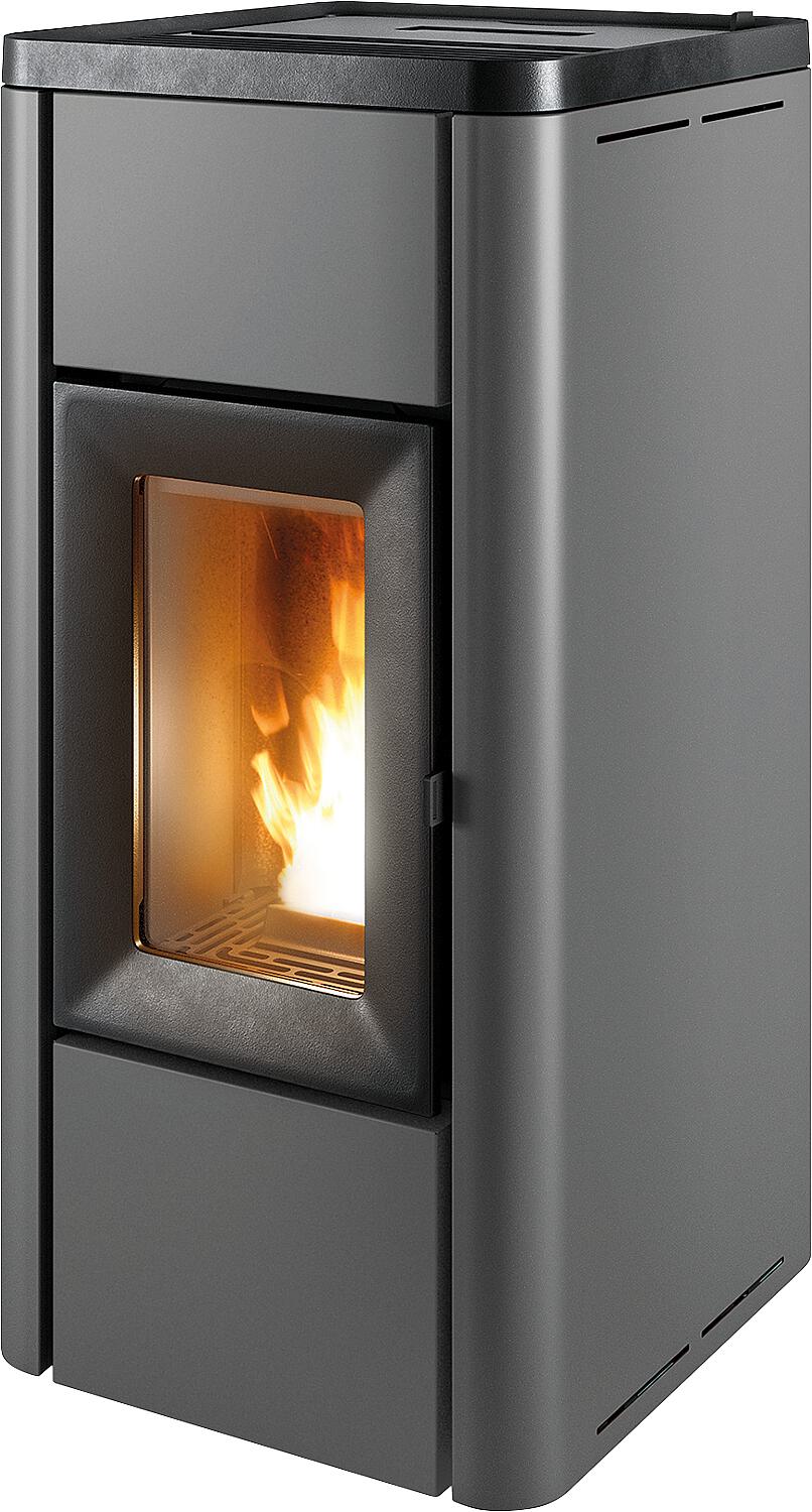 MCZ GHEA Air 6 R pellet stove, basic unit with metal casing, white_302