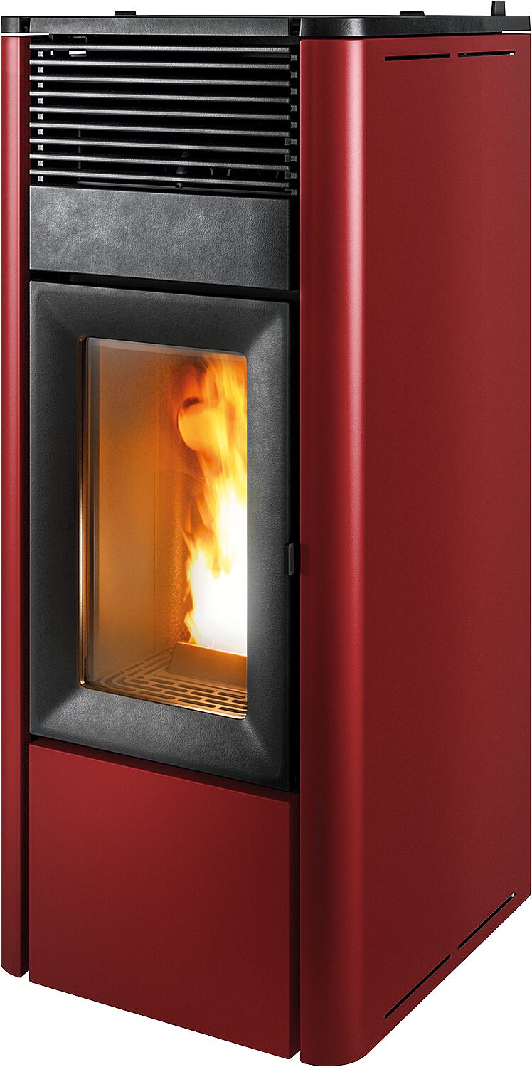 MCZ TEIA C. Air 10 R pellet stove, basic unit with metal casing Dark_308