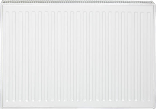 Profilheizkörper PLATTELLA V6 L Standardanschluss 6-fach, Typ 11/600/500, Farbe weiss RAL 9016