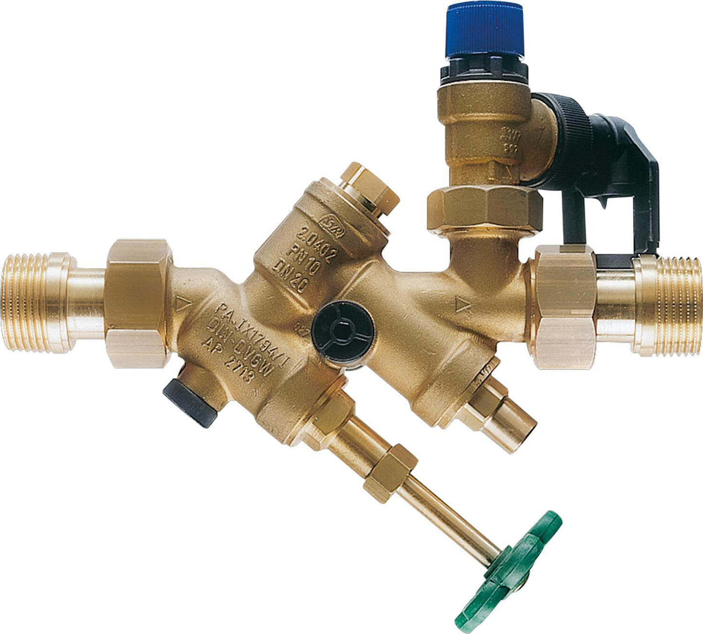 Sicherheitsgruppe ZH 1, für WW-Standspeicher, 6/10 bar