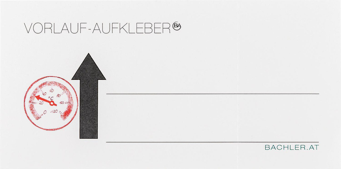 Warning label, 100 x 50 mm, 25 pieces