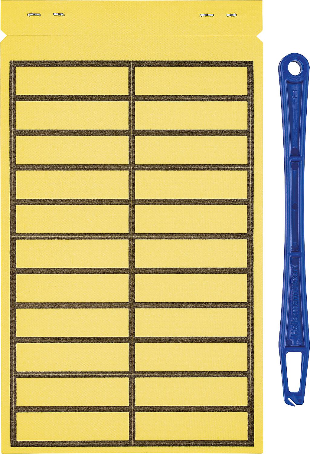 Étiquette d'avertissement pour câbles électriques, 220 pièces