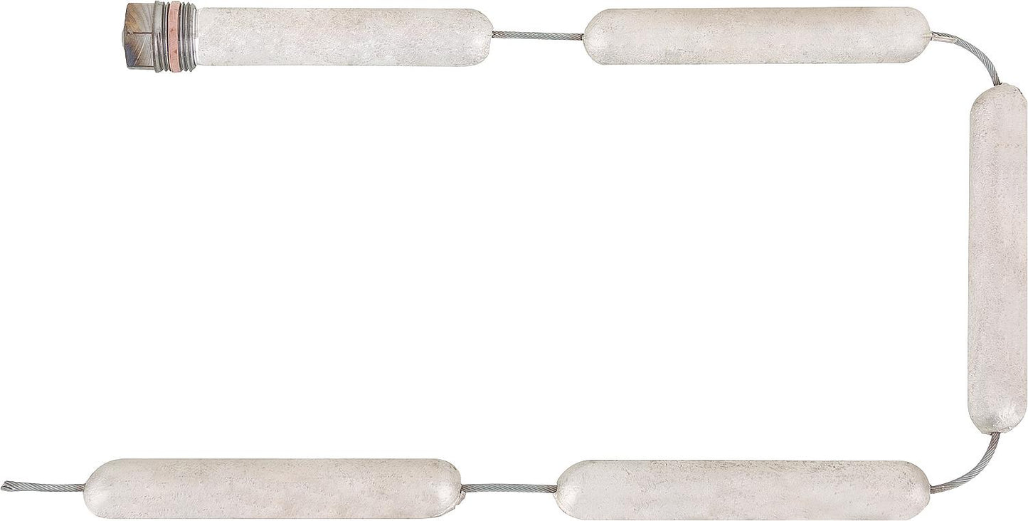 Magnesium chain anode 22/858 mm, 5 links, DN20 (3/4")
