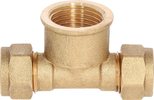Compression fitting Ms. T-piece 12x DN15(1/2") IG x 12