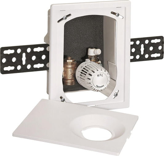 Multibox IMI Heimeier Eclipse RTL, cover and thermostat head white (RAL 9016)