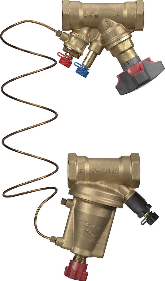 Strangregulierset IMI TA STAP/STAD 2-25 kPa, STAP DN 15 (1/2"), STAD DN 15 (1/2"), IG