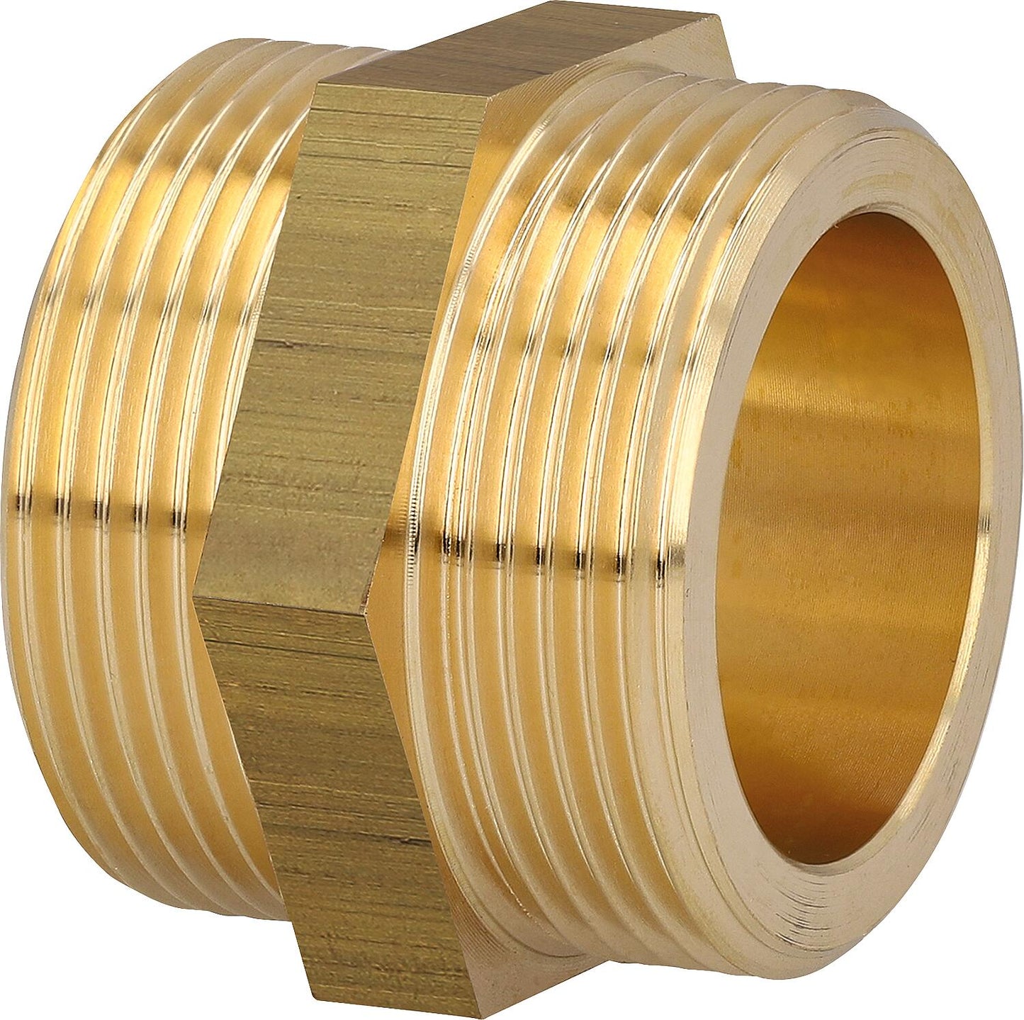 Raccord double DN 40 (1 1/2"), compatible avec le tuyau de raccordement de la pompe à chaleur Aeroline INOX TERRA WP 100