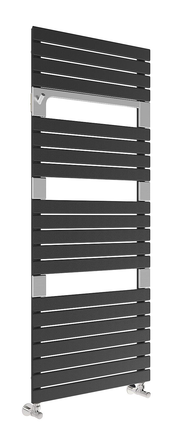 Torino towel radiator 1360 x 550 mm, anthracite color VOV12
