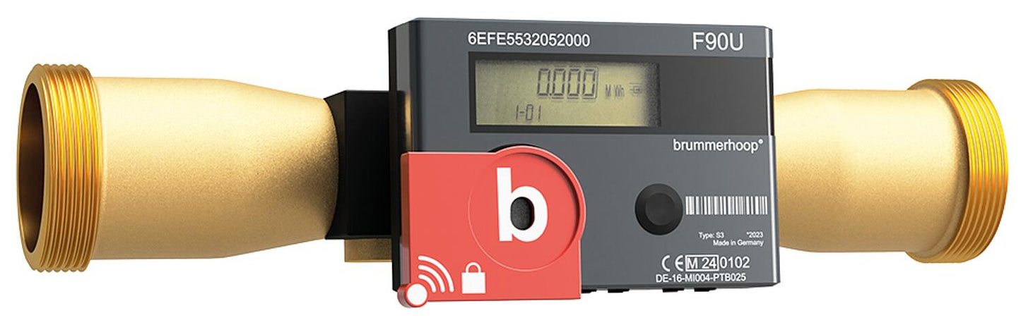 Kompakt-Ultraschallwärmemengenzähler F90U3, Funk