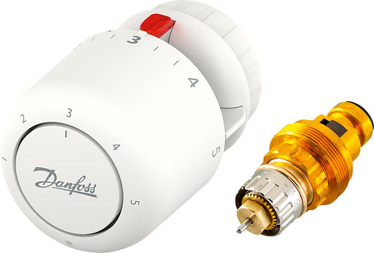 Ventileinsatz-Set Danfoss RAV 10/15/20, mit Aero RA Click