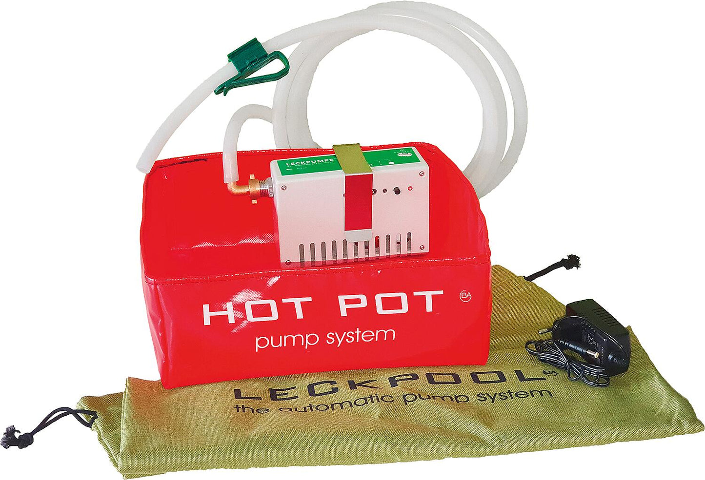 Leakage and drainage pump type "Leak Pool", version HOT POT
