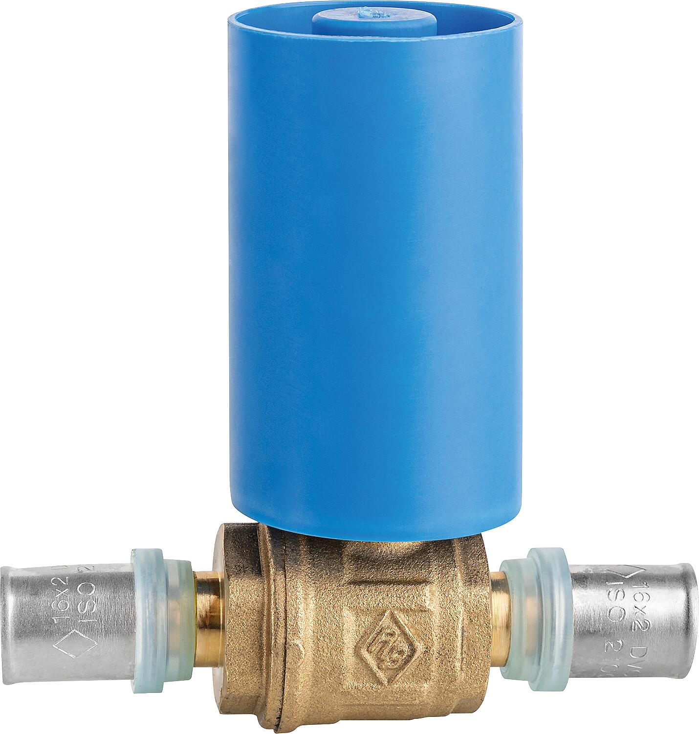 EVENES press fitting for MSVR concealed ball valve without handle 16x2 - 16x2mm, TH contour
