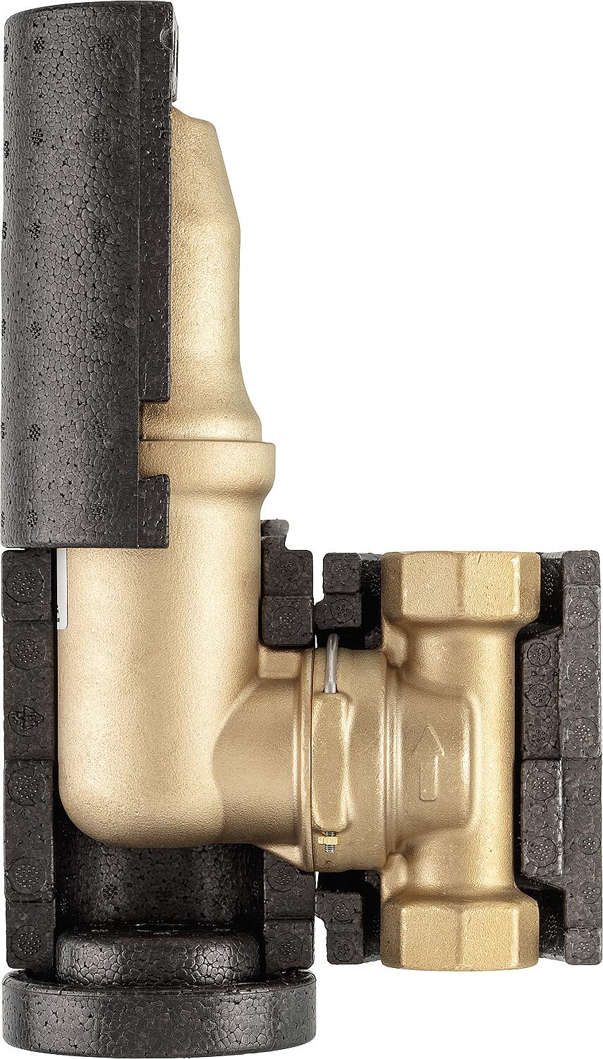 Mikroblasen- Luftabscheider Zeparo ZTVI 20, drehbar, DN20 (3/4"), IG