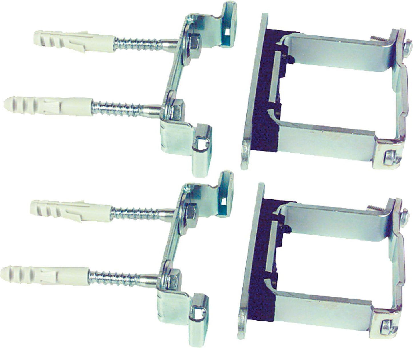 Élément de fixation Magra 60 pour distributeur 60/60, 1 jeu = 2 pièces