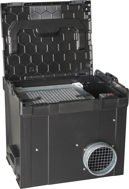 Boîtier d'aspiration de poussière dans la prise L-Boxx 230V ØDN100